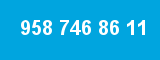 958 746 86 11 958 746 86 11